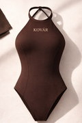 KOVÁR Sculpt Halter Bodysuit